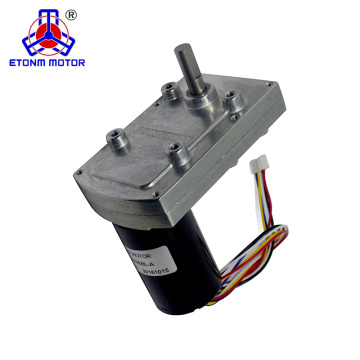 Motores eléctricos de doble eje de alto par DC 12V / 24V Motor de caja de cambios sin escobillas de CC